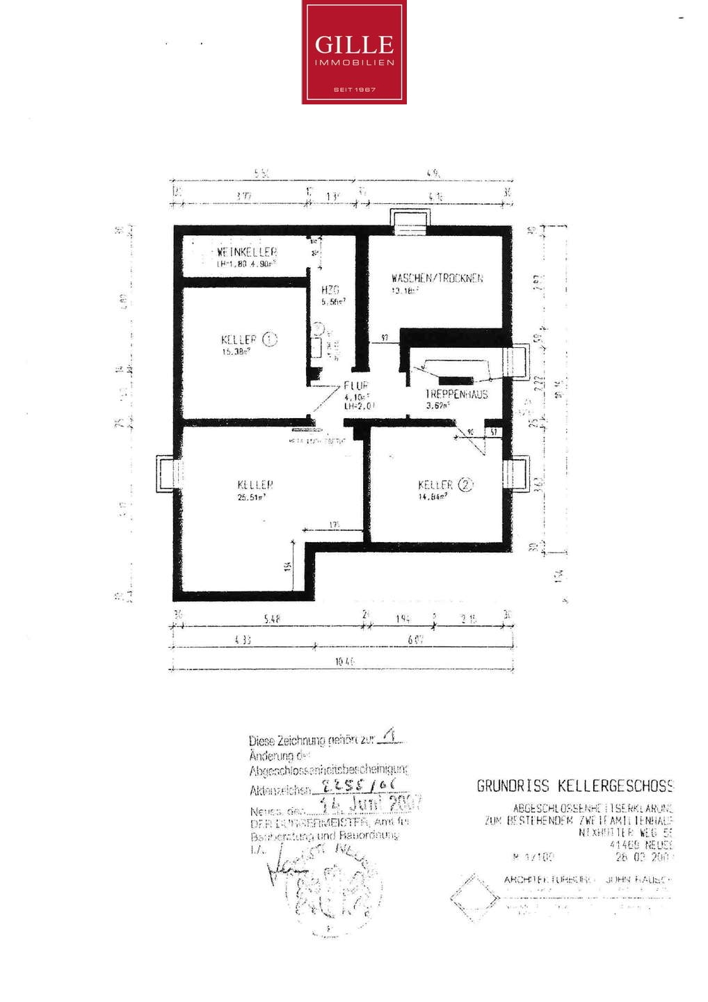 Ansicht 10 von: Neuss-Nixhütter Weg: Seltenheit! 4-Zimmer EG-Wohnung in Zweifamilienhaus mit großem Garten